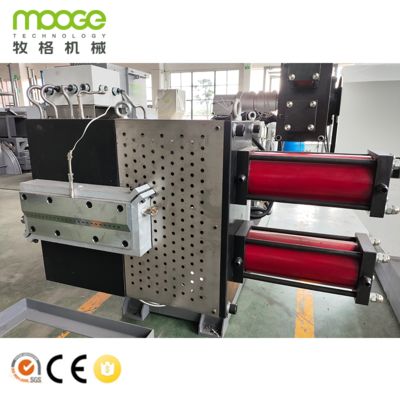 PLC Controlled PP PE Plastic Pelletizing Machine with ABB Inverter