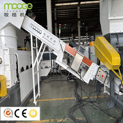 Industrial PP PE Film Recycling Machine for HDPE and LDPE Pellets