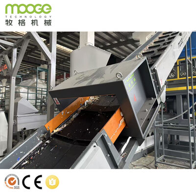 PP PE Film Recycling Machine with Crushing Washing Drying System