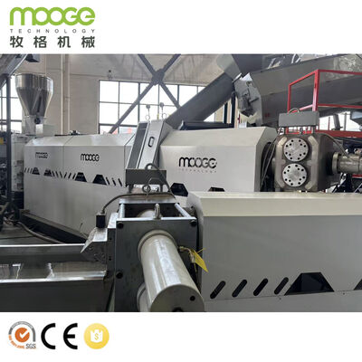 Rigid Plastic Double Stage Strand Pelletizing Line for HDPE PP ABS PS Recycling