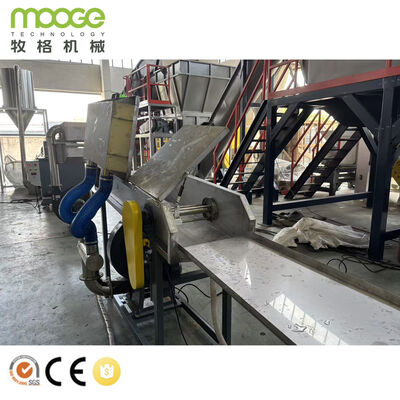 Rigid Plastic Double Stage Strand Pelletizing Line for HDPE PP ABS PS Recycling