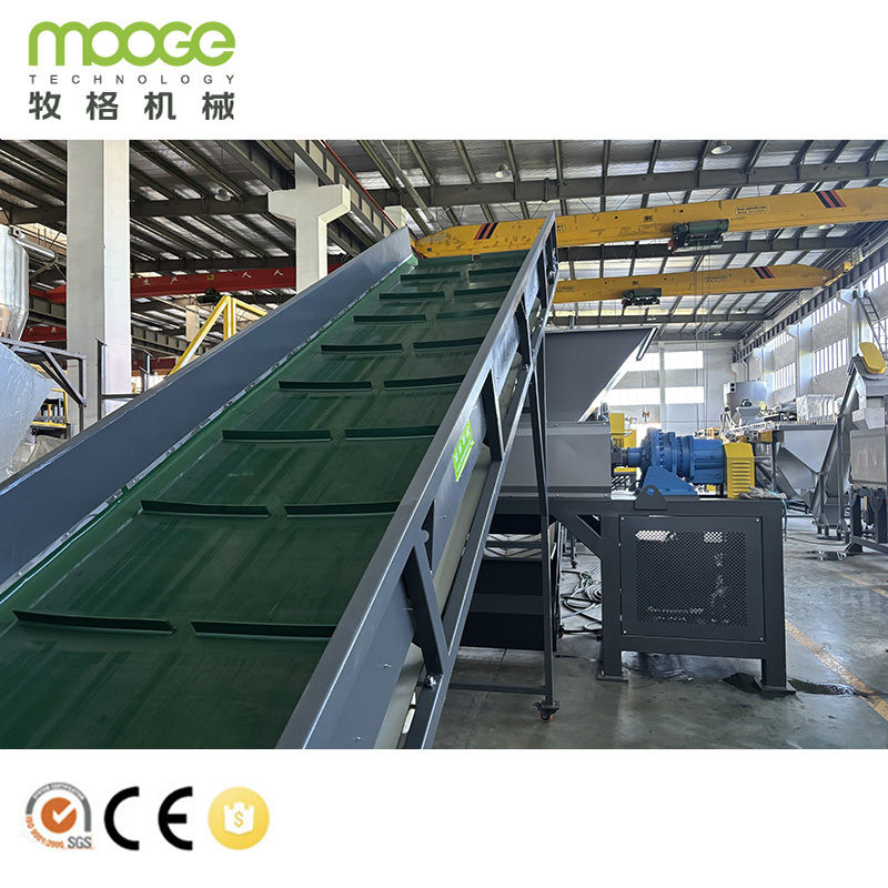 PP HDPE Milk Bottle & Chemical Drum Washing Recycling Machine