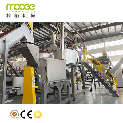 Sparkling waterfles vermalen Plastic huisdier wassen recycling machine
