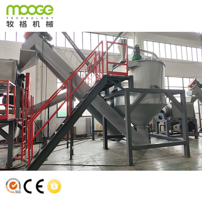 Reiniging Wasmachine Shredder Afvalrecycling Lijn