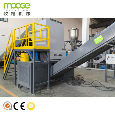 Plastic PET HDPE flessen Breuk Reiniging Wassen Shredder Machine Afval recycling lijn