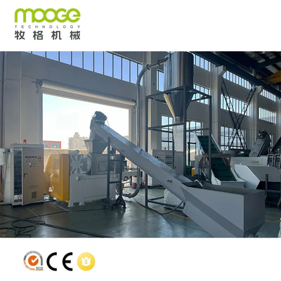 PP PE Plastic Recycling Pelletizer Machine Squeezer Ontwatering