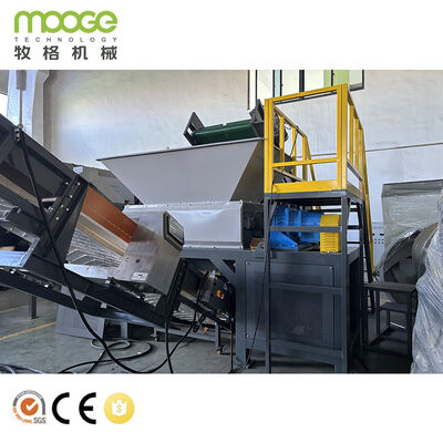 Heavy Duty HDPE Rigid Bottle Flakes Reiniging and Recycling Line voor afvalflessen, vaten en holle containers