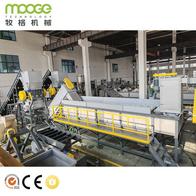 Afval Vuile Pp Raffia Zak Wassen Recycling Pe Film Plastic Recycling Machine