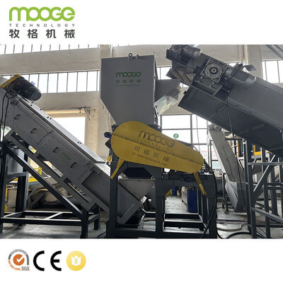 HDPE rigide flessenbrekingswaslijn voor hoogwaardige vlokken met wrijving en warm wassen