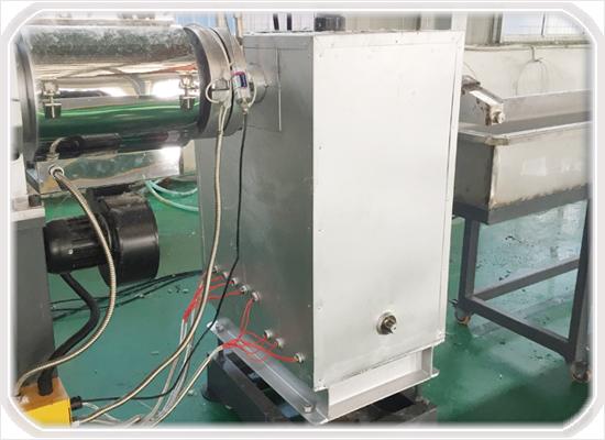 Innovatieve 160kW motorvermogen Gebruikte kleding Polyestervezel pelletizing lijn voor duurzame productie 5