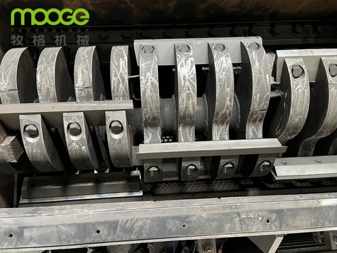 Vaste lemmet 4 Afvalplastic flessenbreker voor recycling Online ondersteuning 7