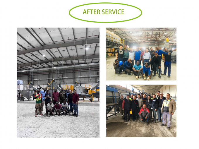 Vaste lemmet 4 Afvalplastic flessenbreker voor recycling Online ondersteuning 19