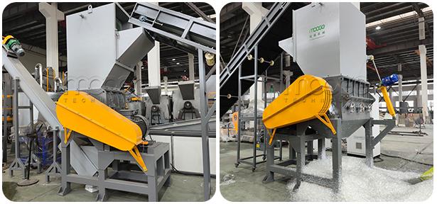 PE PP fles was- en reinigingsmachine HDPE flesvlokken droogmachine 3