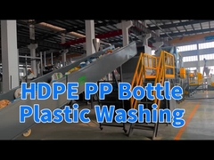 Lijn voor het wassen van HDPE-PP-flessen