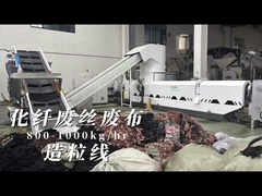 Polyester stapelvezel pelletiseringslijn